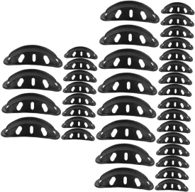 3sets Construction Hat Accessories Hard Hat Accessories Chin Pad 20pcs*3