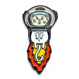 Astronaut Cat Golf Ball Marker by Kolorspun