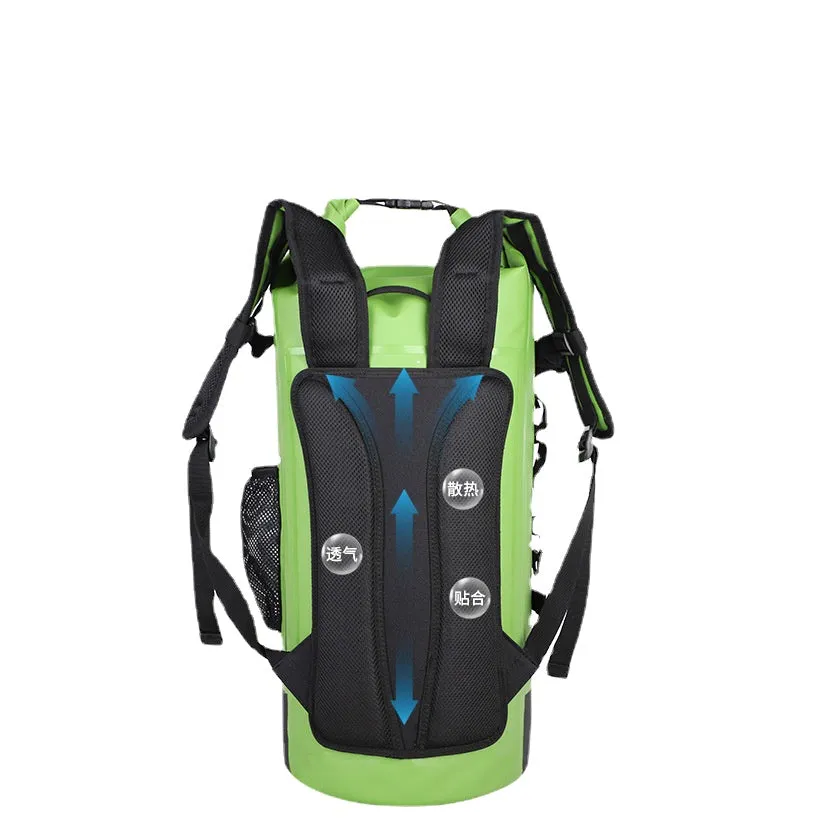 Backpack 35L Storage Waterproof Drifting Supplies Camping Dry Wet Separation Outdoor Waterproof Rucksack