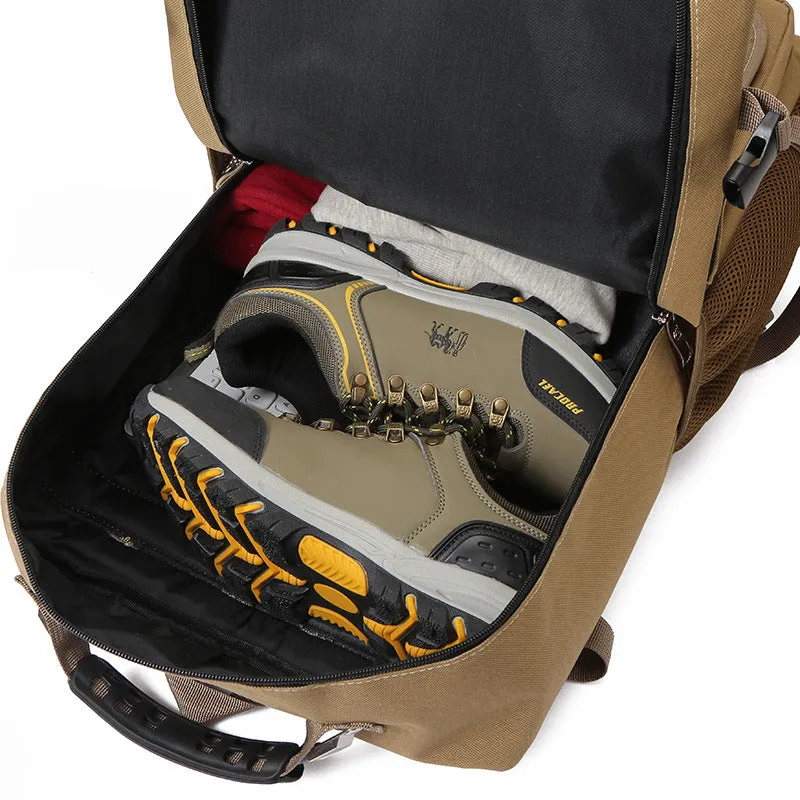 Backpack Autumn and Winter Outdoor  Casual Large Capacity Men's Hiking  Trendy Cool Tactical  for Going out