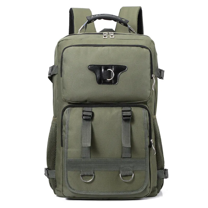 Backpack Autumn and Winter Outdoor  Casual Large Capacity Men's Hiking  Trendy Cool Tactical  for Going out