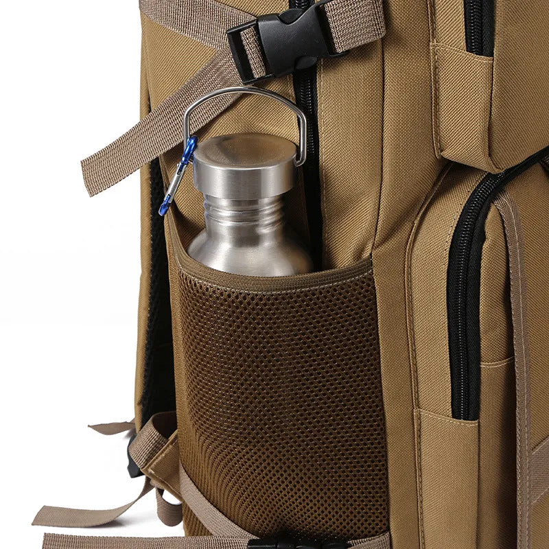 Backpack Autumn and Winter Outdoor  Casual Large Capacity Men's Hiking  Trendy Cool Tactical  for Going out