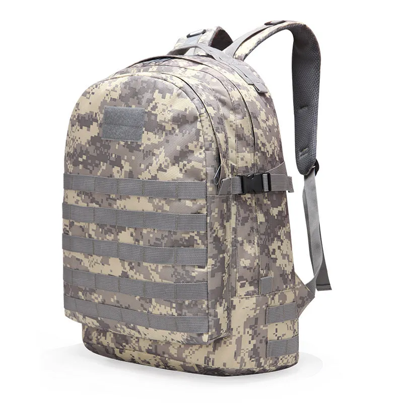 Backpack Camouflage Tactics Waterproof Mountaineering Men's and Women's Shoulder Multi-Functional 3D Bag