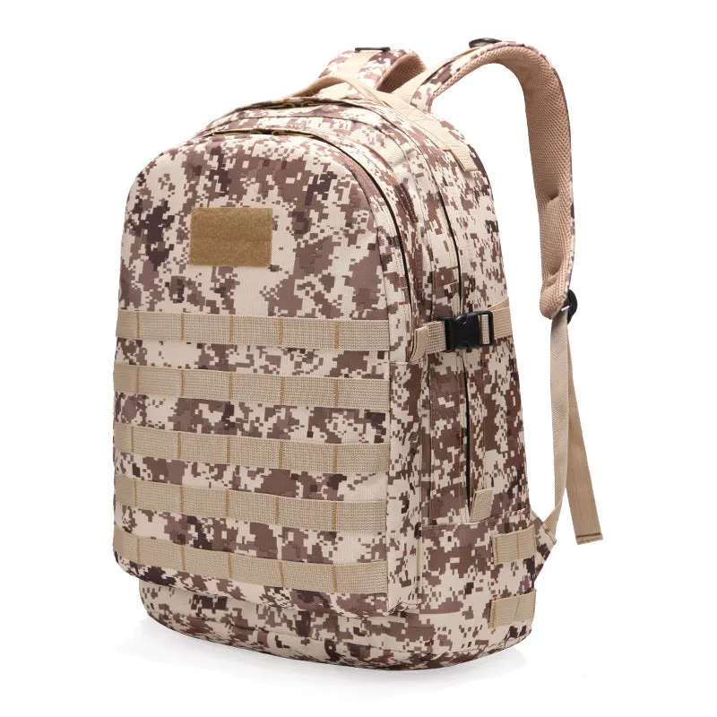 Backpack Camouflage Tactics Waterproof Mountaineering Men's and Women's Shoulder Multi-Functional 3D Bag