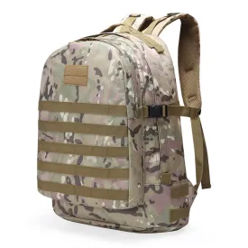 Backpack Camouflage Tactics Waterproof Mountaineering Men's and Women's Shoulder Multi-Functional 3D Bag