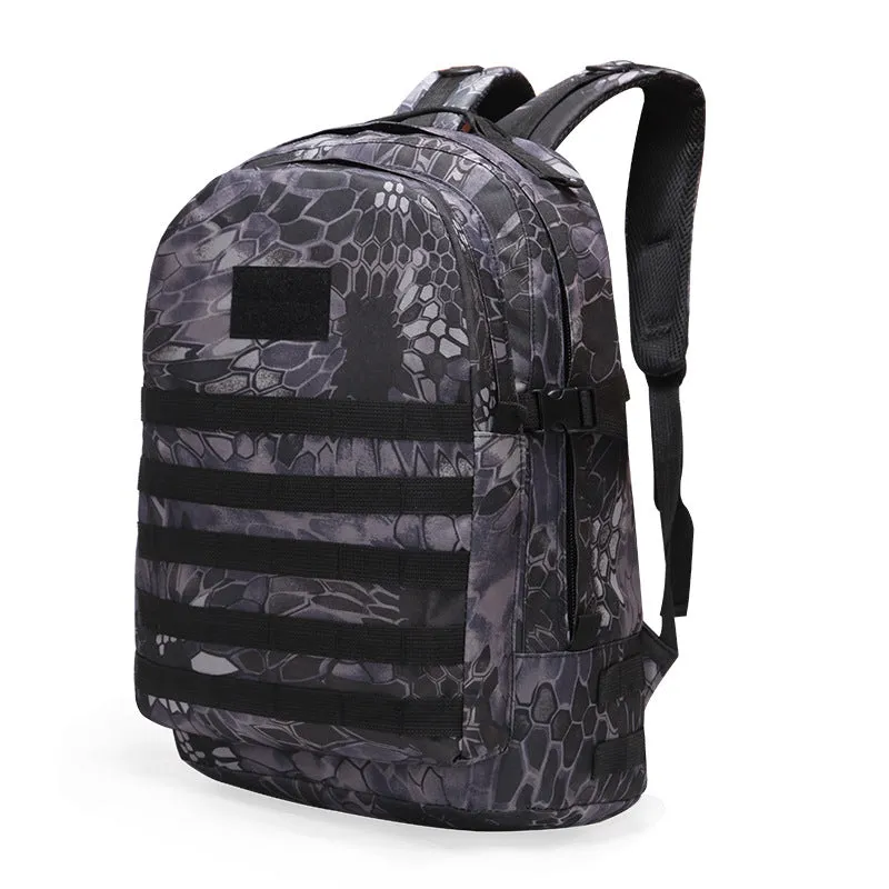 Backpack Camouflage Tactics Waterproof Mountaineering Men's and Women's Shoulder Multi-Functional 3D Bag
