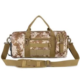 Backpack Cylinder Taekwondo  Camouflage Gymnastic Valise Multifunctional Portable Fitness Bag