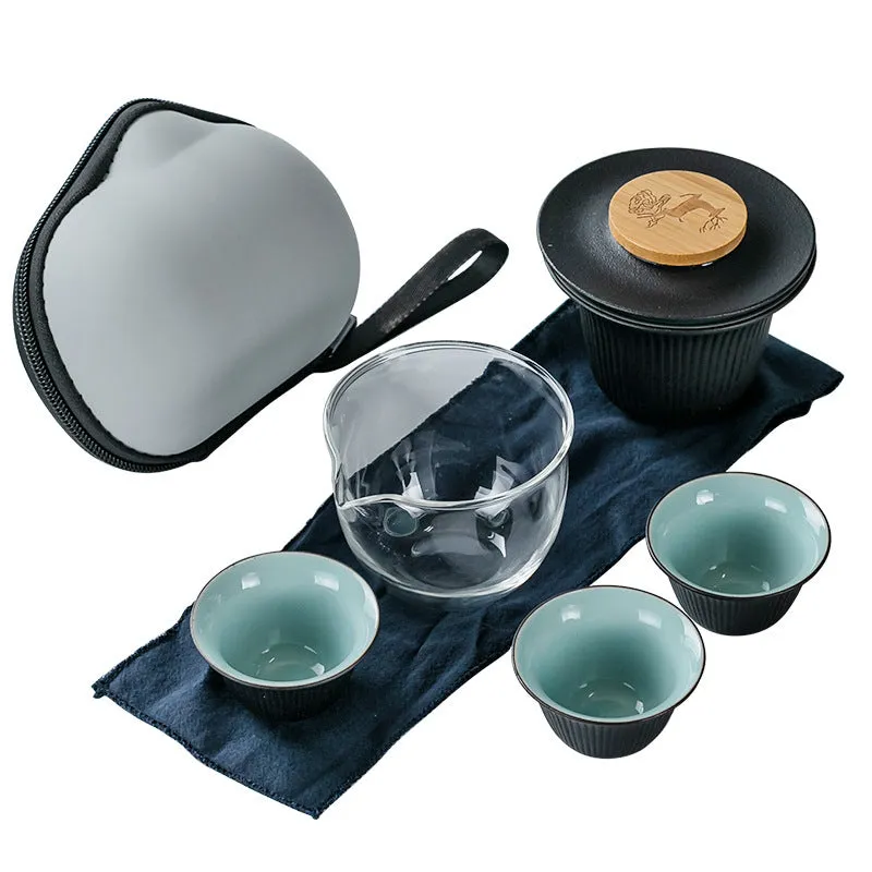 Backpack Set Simple Quick Cup Lubao Portable Travel shoulder bag