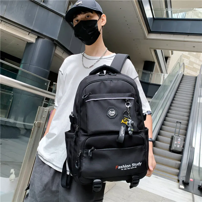 Backpack Trendy Cool New Men's  Travel Leisure Large Capacity Commuter