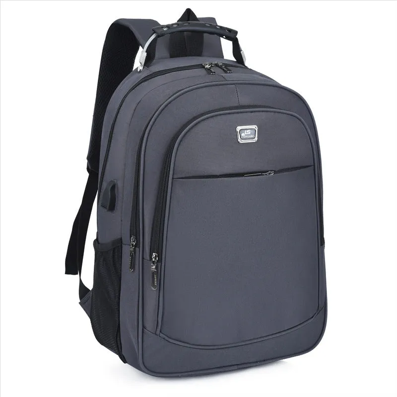 Backpack USB Outdoor Casual Travel Laptop Bag Oxford Cloth Backpack