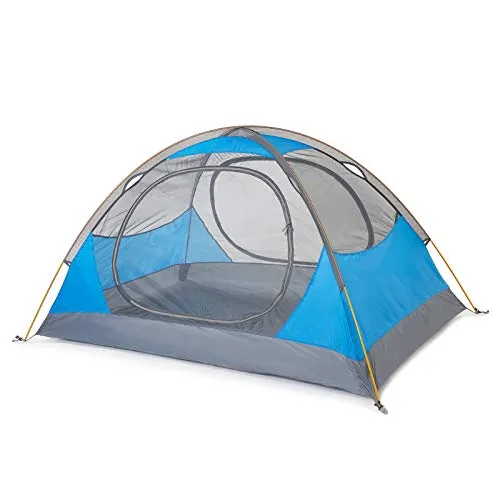 BISINNA 2/4 Person Camping Tent Lightweight Backpacking Tent Waterproof Windproof Two Doors Easy Setup Double Layer Outdoor Tents for Family Camping Hunting Hiking Mountaineering Travel