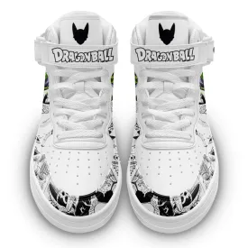 Cell Sneakers Air Mid Custom Dragon Ball Anime Shoes Mix Manga