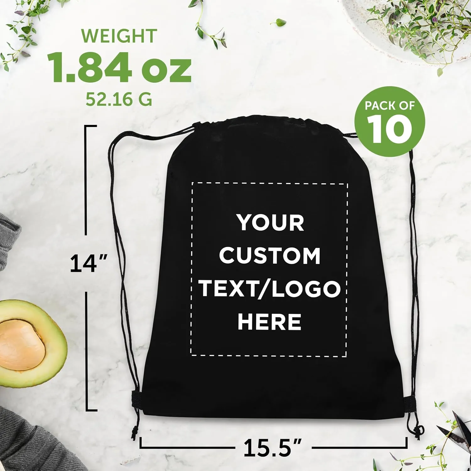 DISCOUNT PROMOS Drawstring Backpacks