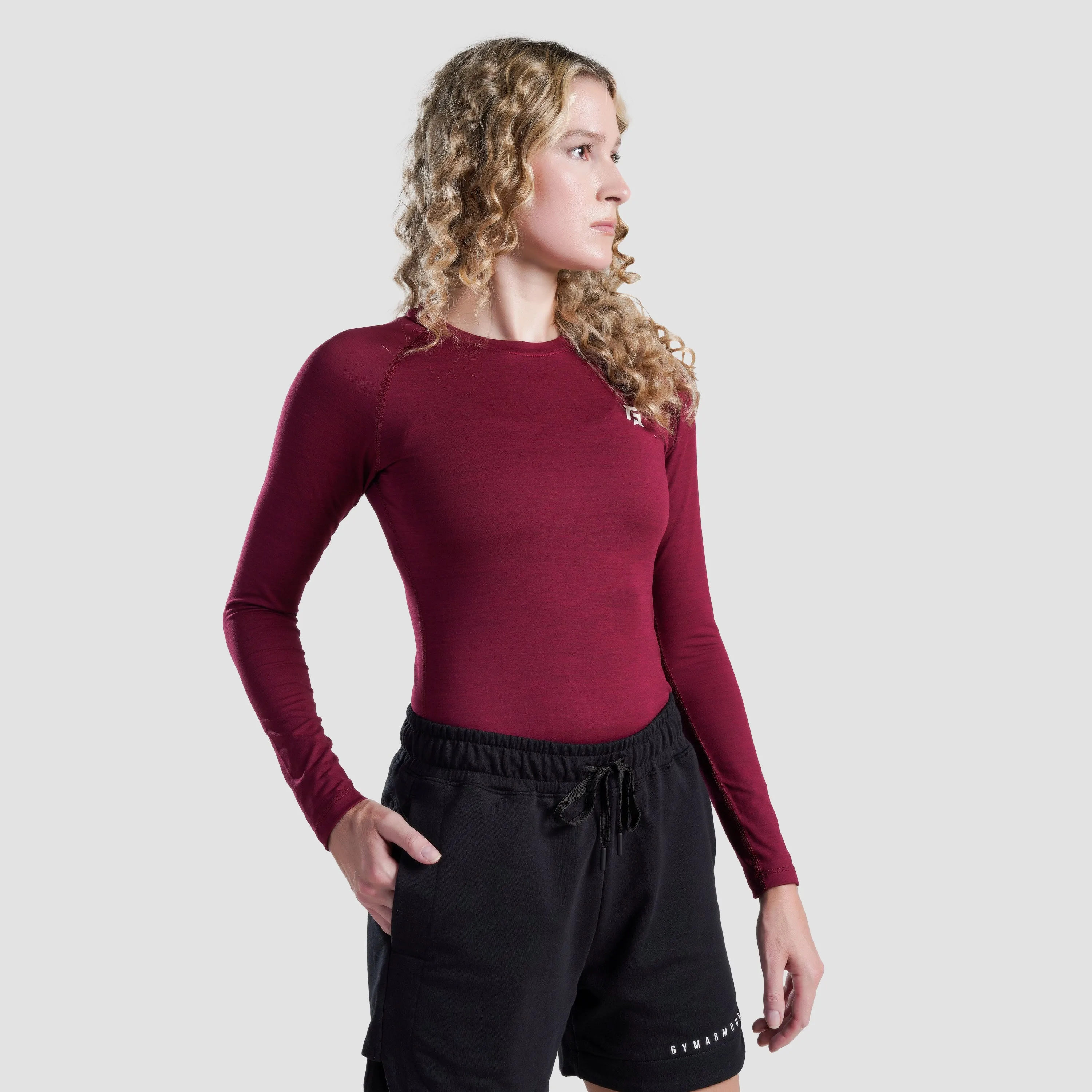 GA Flex Compression Full Sleeves (Maroon)