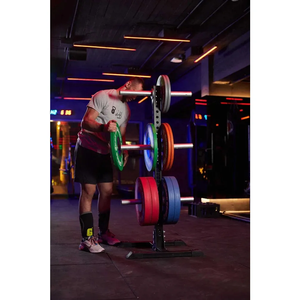 Garage Gear Fitness Gym Crossfit Bumper Tree Rack [WS]
