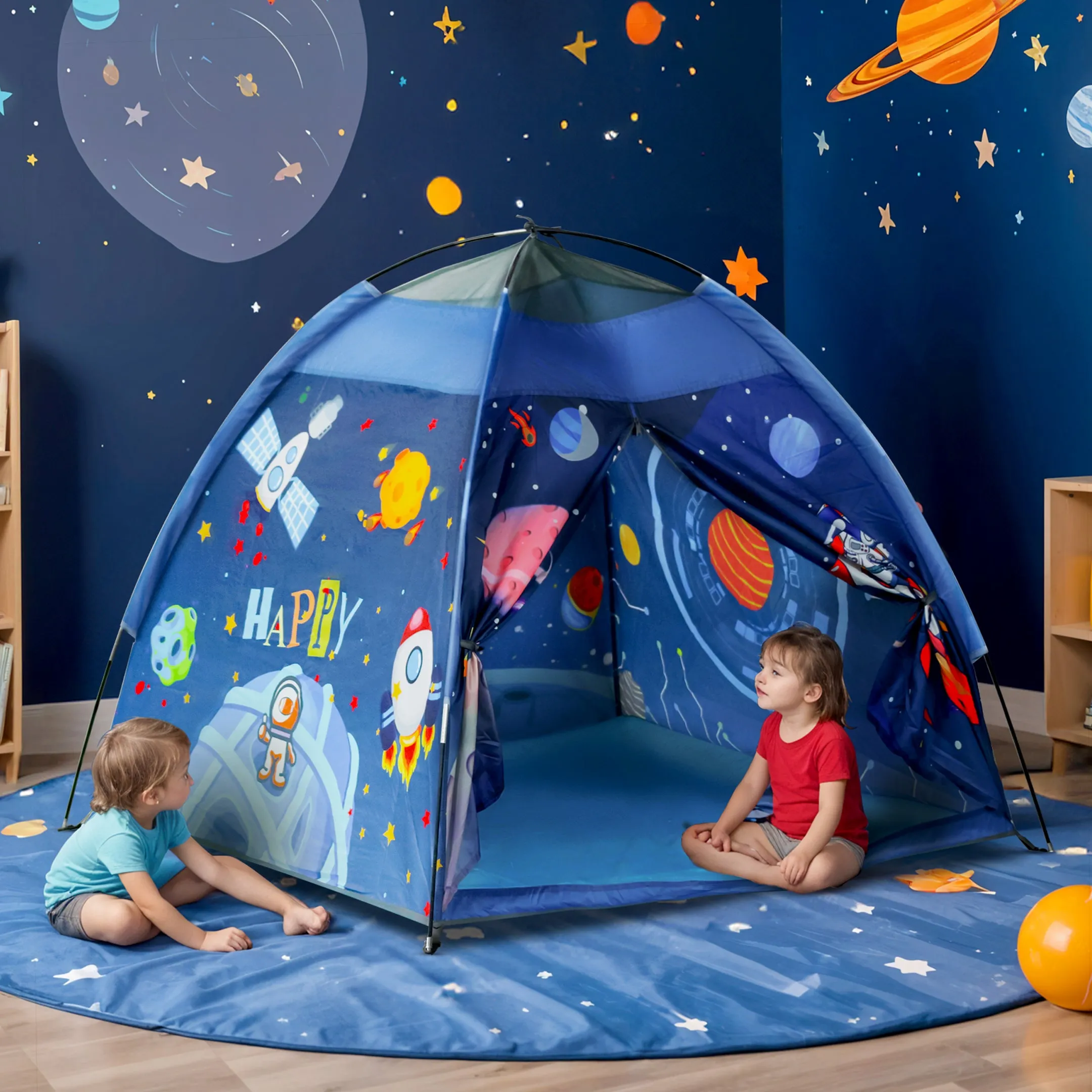 Happy Bear Tent House for Kids- Space