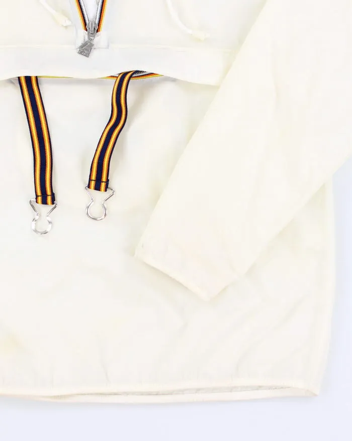 K Way Quarter Zip Windbreaker Jacket - S