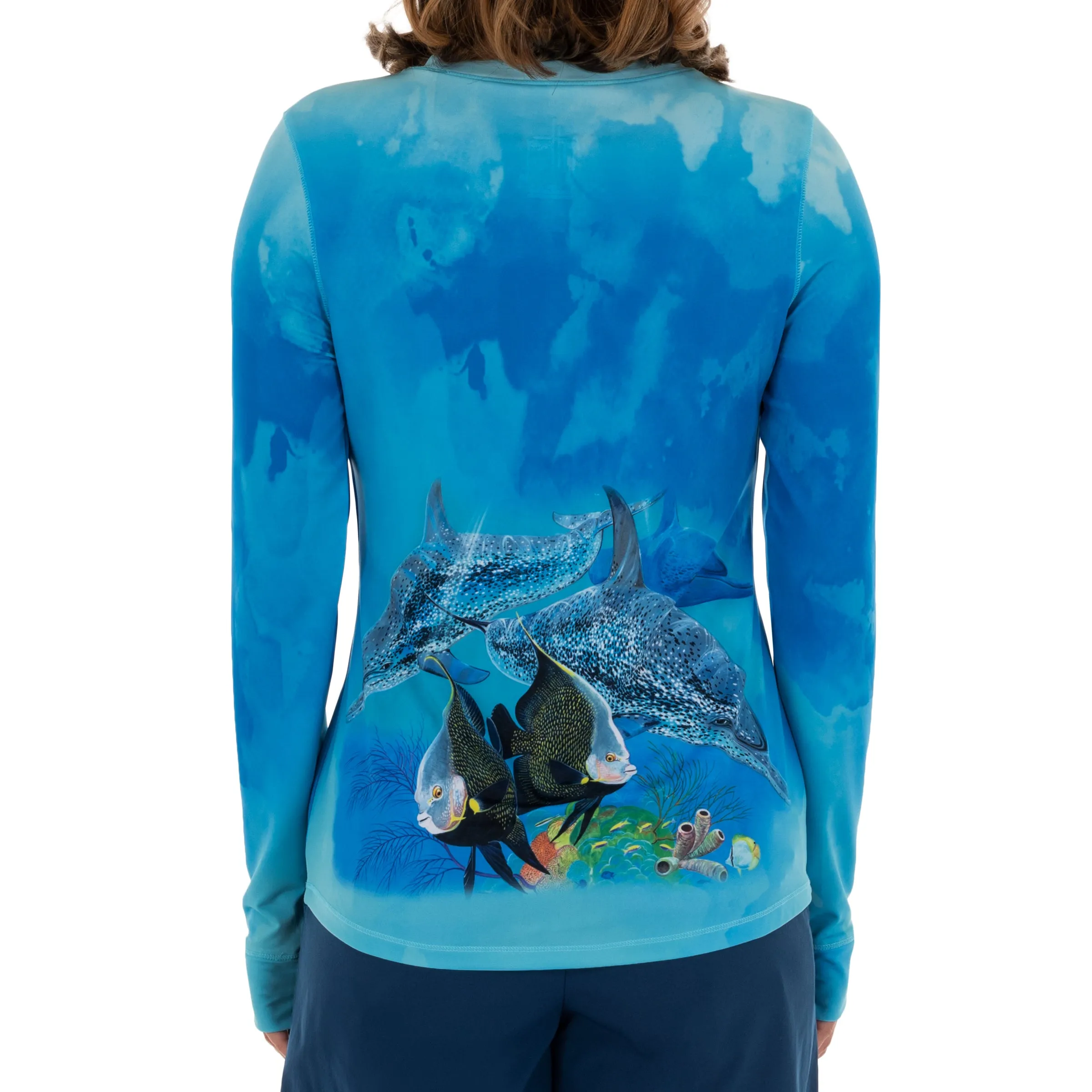 Ladies Long Sleeve Sun Protection Top