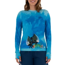 Ladies Long Sleeve Sun Protection Top