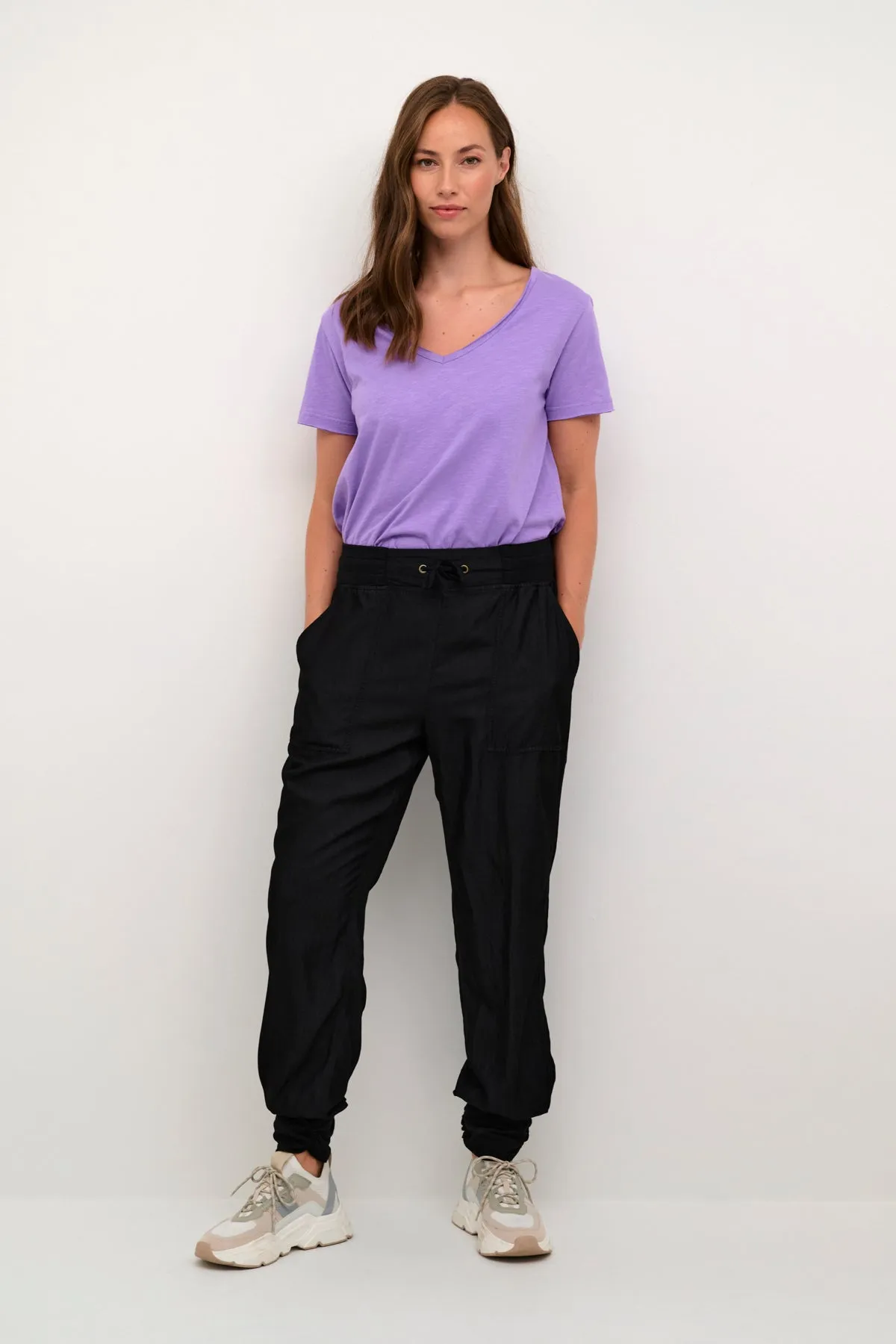 Line Woven Joggers