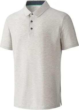 Men's Polo Shirts Short Sleeve Cotton Blend Moisture Wicking Dry Fit Performance Collared Golf Shirts for Men
