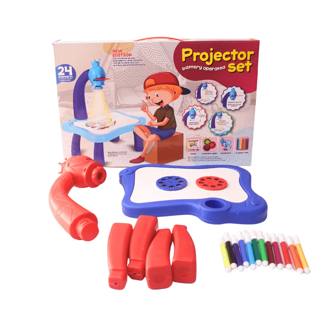 Multi-Function Kids Electric Projector Set