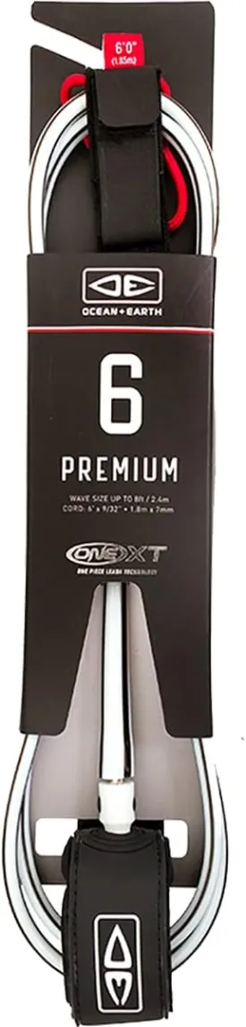 O&E - Ocean and Earth Surfboard Leash - One XT - Slimline - Original Surfboard Leash