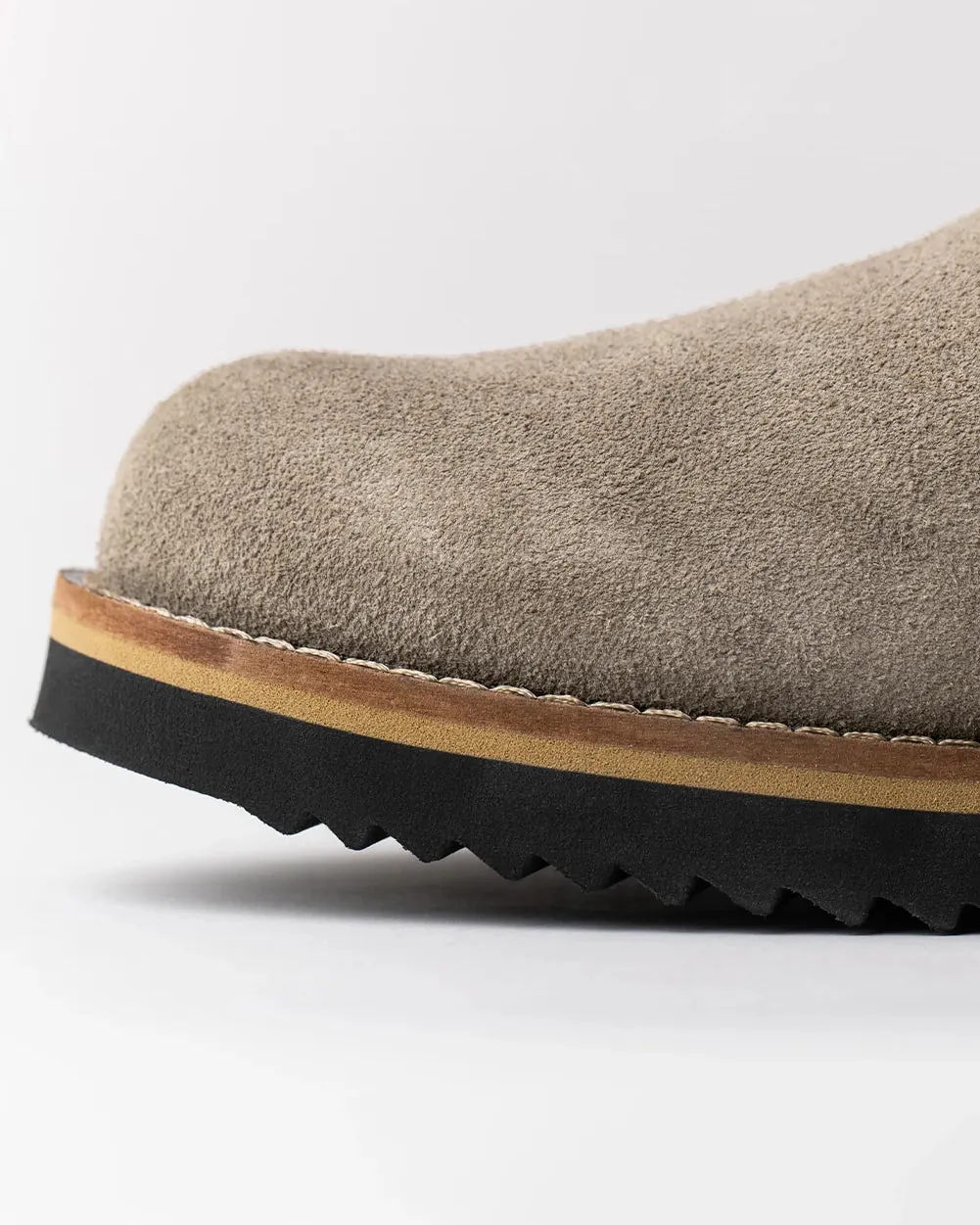 Original Suede Clogs in Taupe
