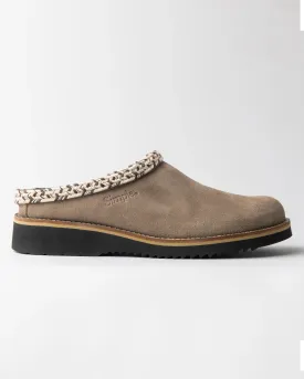 Original Suede Clogs in Taupe