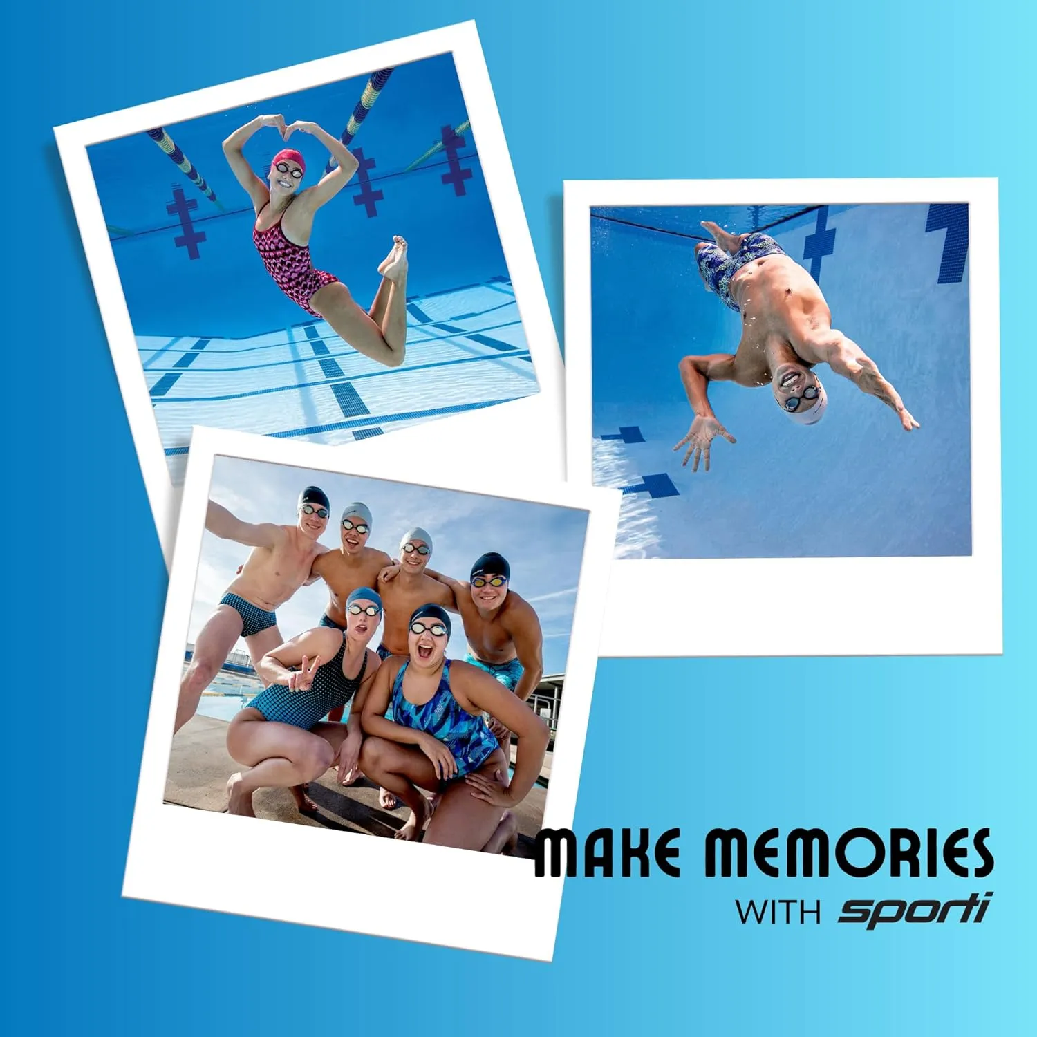  Power Swim Paddles for Lap Swimming - Adjustable Straps - Lap Swimming Gears - Hand Paddles for Adults & Kids