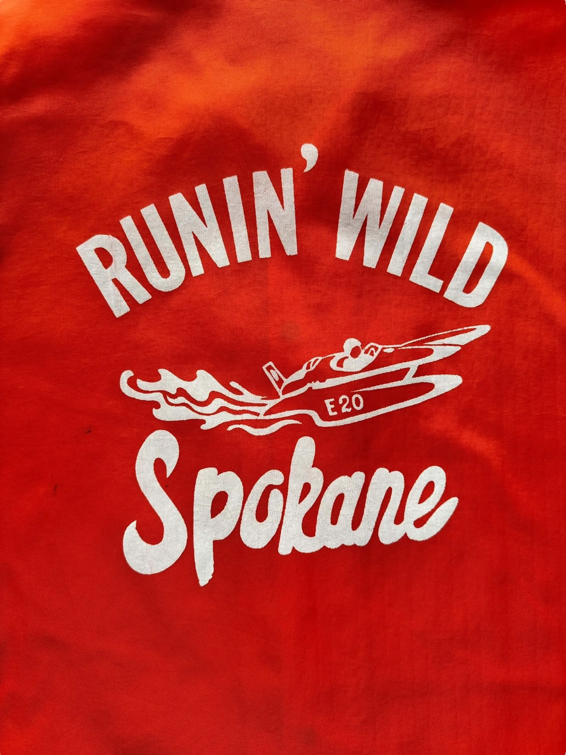 Runin Wild Spokane Hydroplane Jacket SZ XL