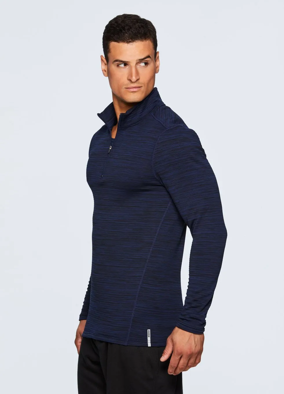 Stratus Fleece Lined 1/4 Zip Compression Shirt