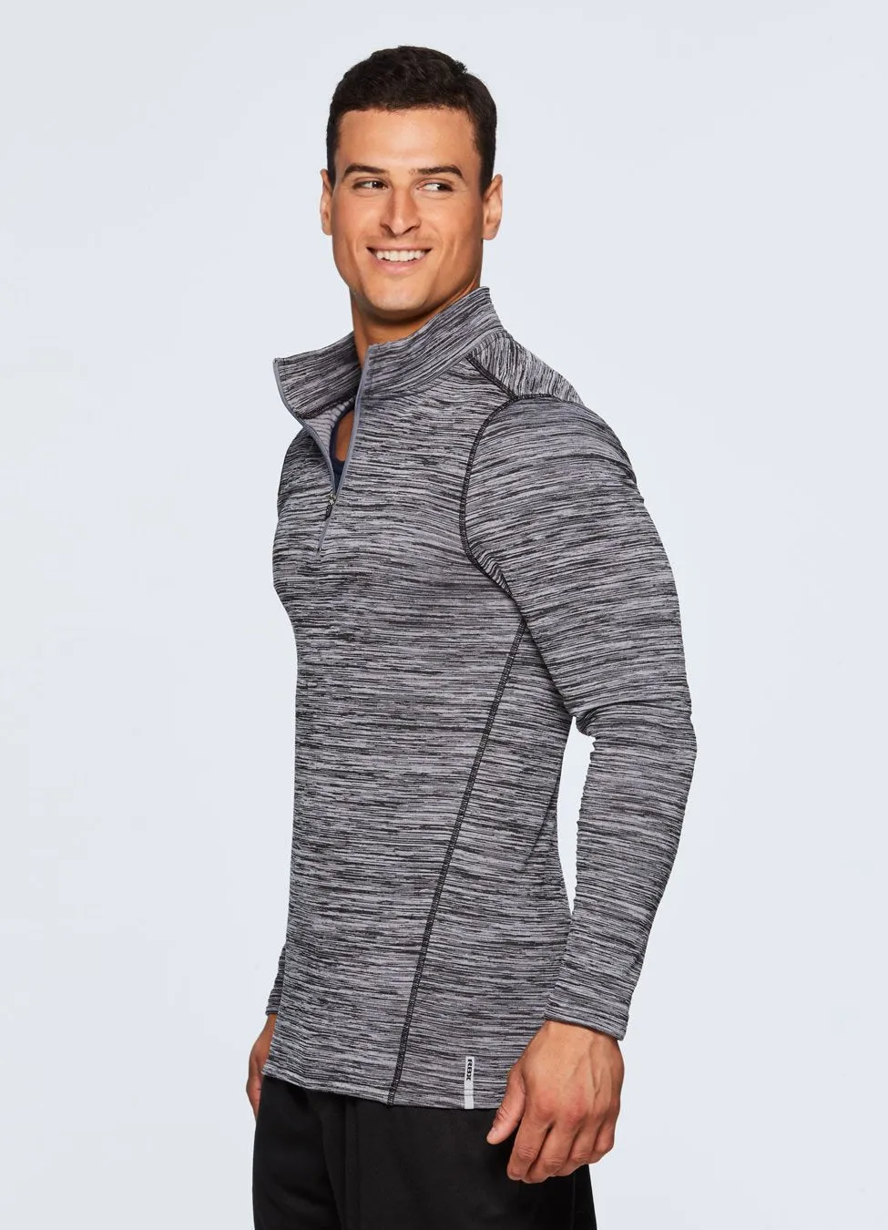 Stratus Fleece Lined 1/4 Zip Compression Shirt