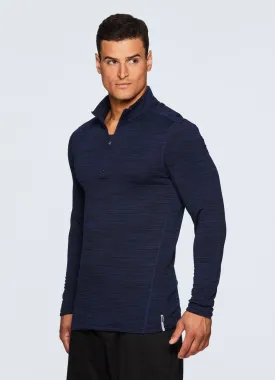 Stratus Fleece Lined 1/4 Zip Compression Shirt