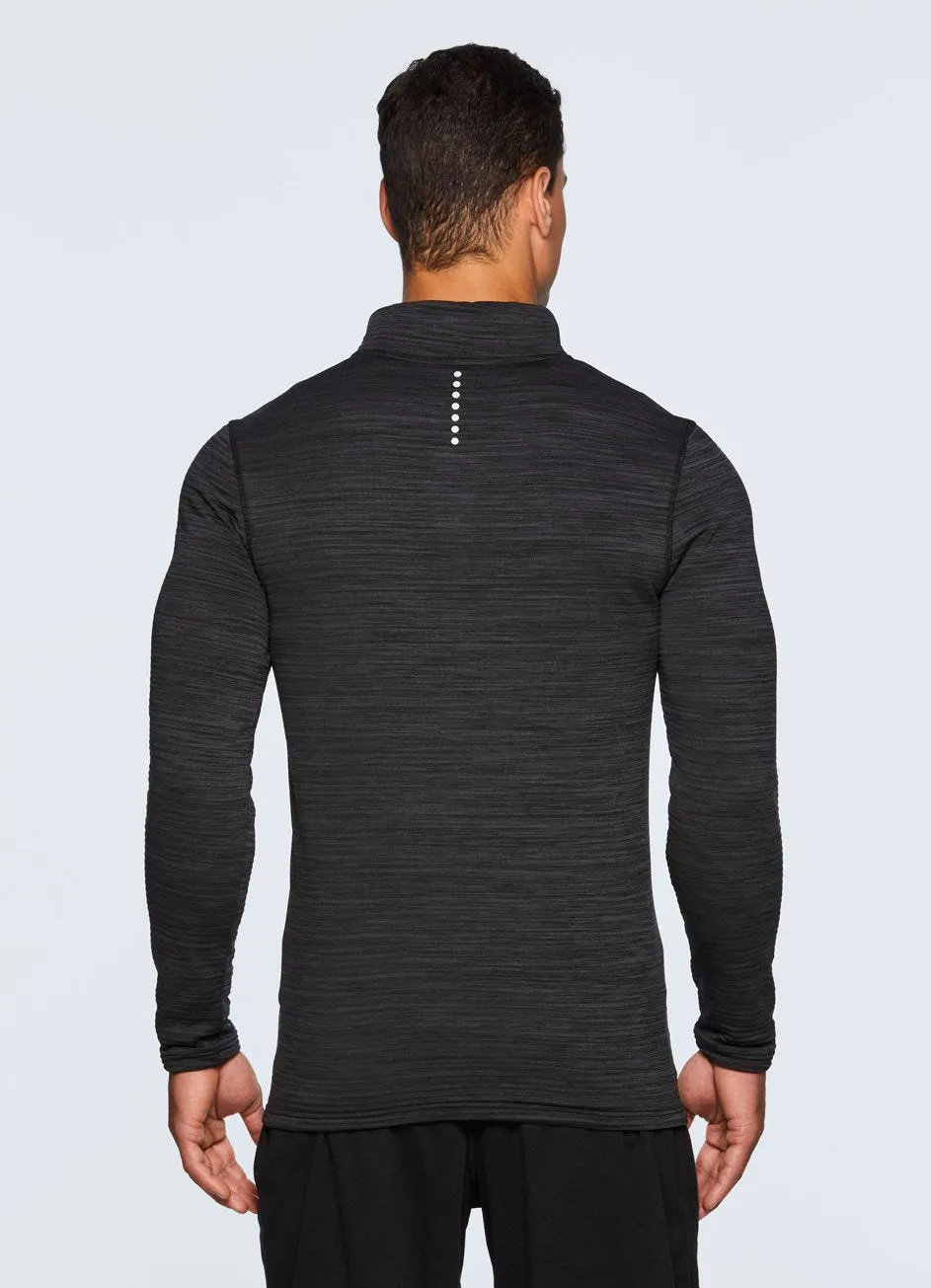 Stratus Fleece Lined 1/4 Zip Compression Shirt