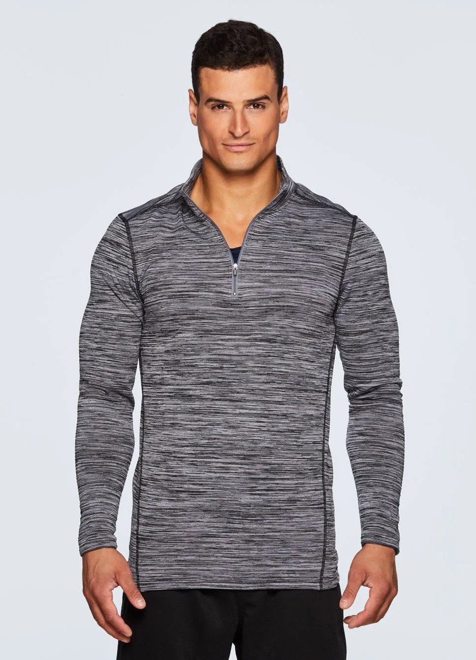 Stratus Fleece Lined 1/4 Zip Compression Shirt