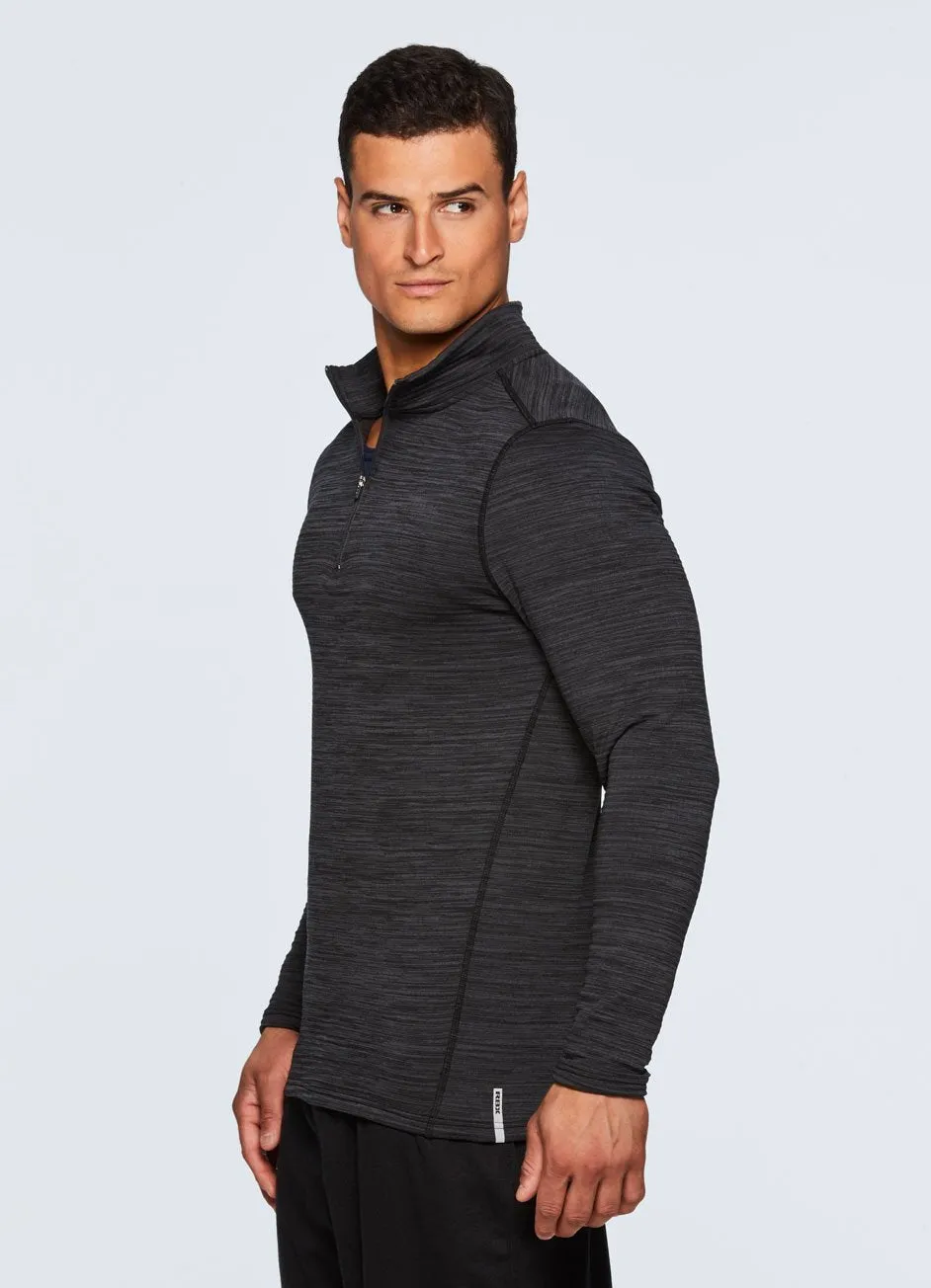 Stratus Fleece Lined 1/4 Zip Compression Shirt