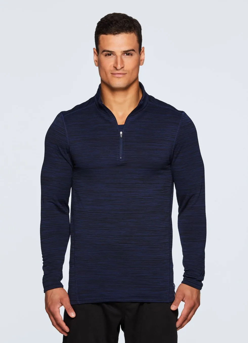Stratus Fleece Lined 1/4 Zip Compression Shirt