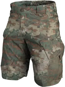 Tactical Cargo Shorts for Men Stretch Waist Waterproof Relaxed Fit Work Shorts Lightweight Hiking Short with Pockets