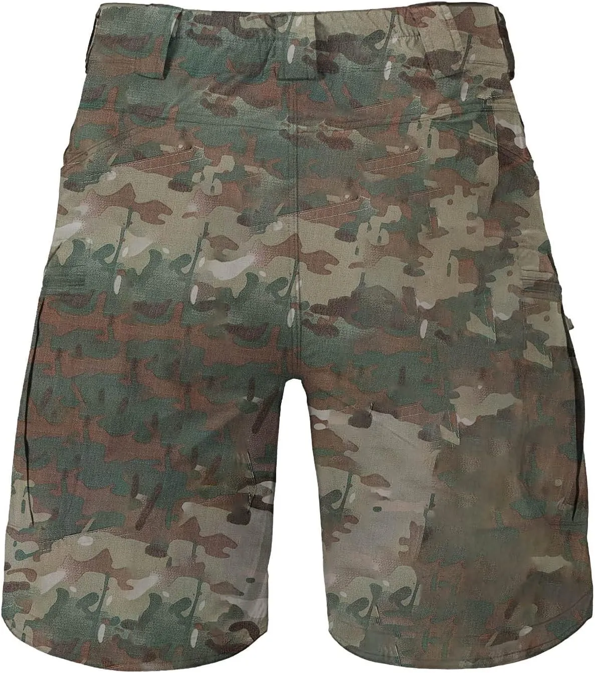 Tactical Cargo Shorts for Men Stretch Waist Waterproof Relaxed Fit Work Shorts Lightweight Hiking Short with Pockets