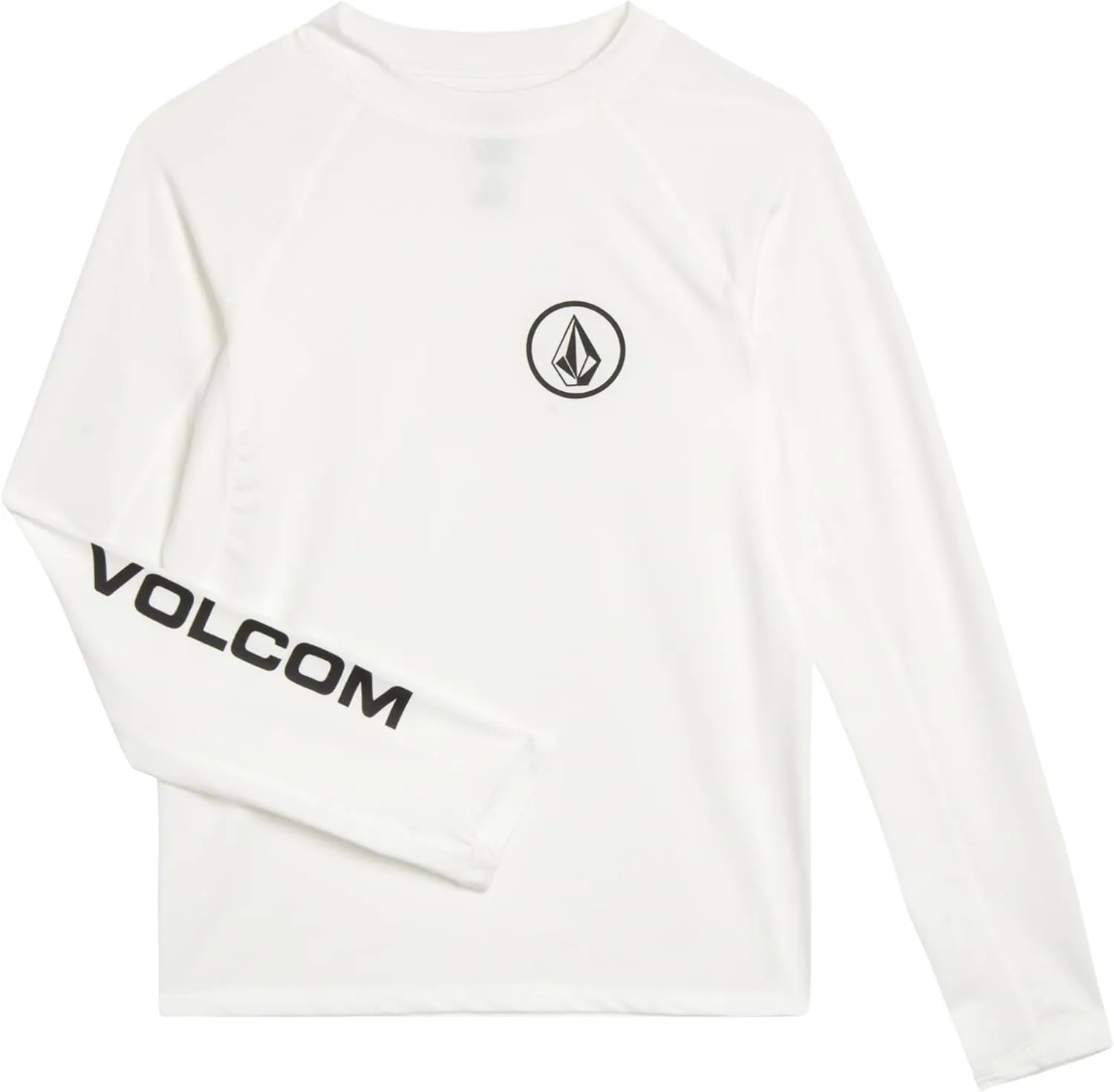 Volcom Boys Swim Shirt - UPF 50  Long Sleeve Rash Guard for Boys - Quick Dry Kids Swimwear Sun Protection Swim Shirts