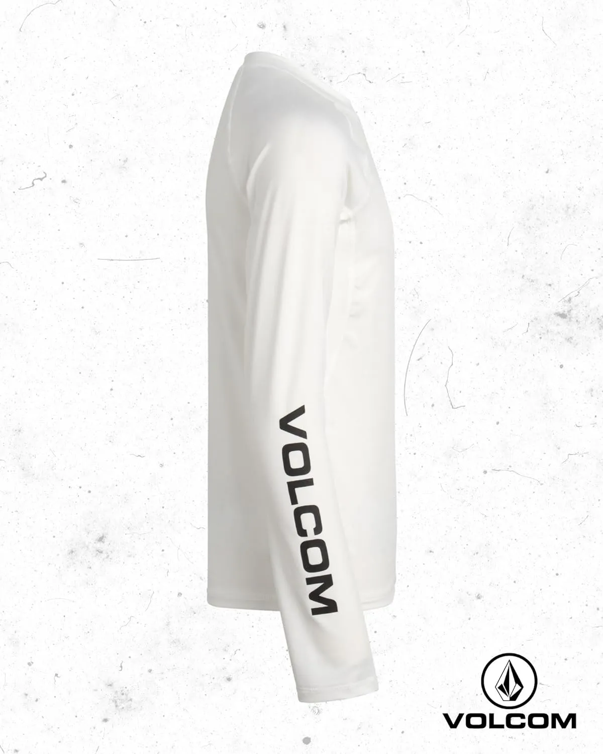 Volcom Boys Swim Shirt - UPF 50  Long Sleeve Rash Guard for Boys - Quick Dry Kids Swimwear Sun Protection Swim Shirts
