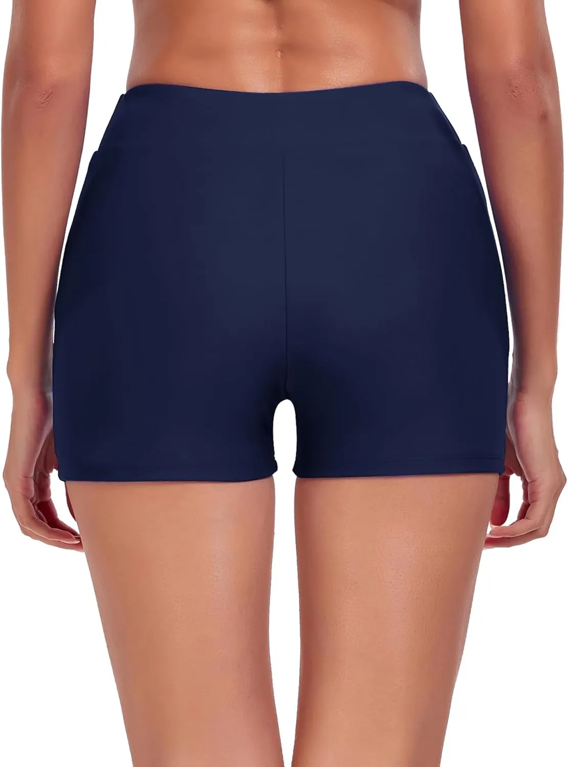 Women's Swim Board Shorts Swimming Bottoms High Waisted Tummy Control Swimsuits Beach Shorts Bathing Trunks